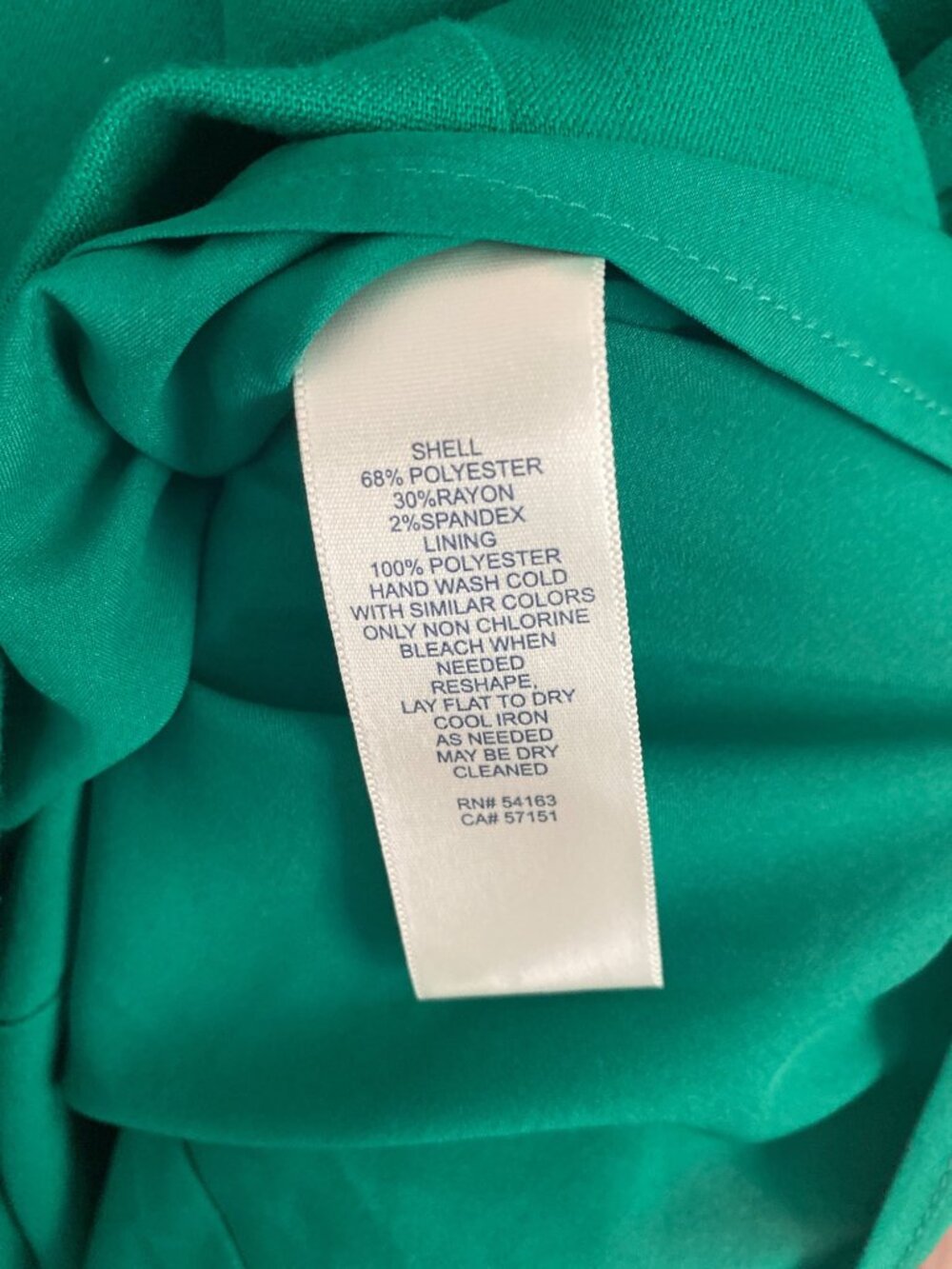 Harper Rose Kelly Green Cap Sleeve Fit & Flare Structured Dress Size 6 - Picture 4 of 6